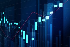 上昇する株価チャート